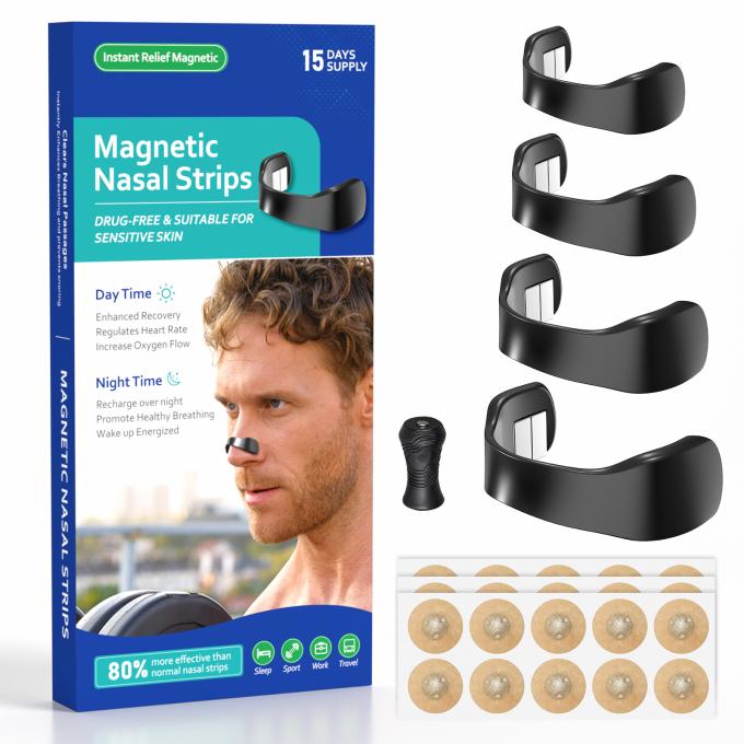 30 PCS OEM Performance Sweat Proof Magnetic Nasal Strips 0