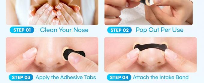 30 PCS OEM Performance Sweat Proof Magnetic Nasal Strips 5