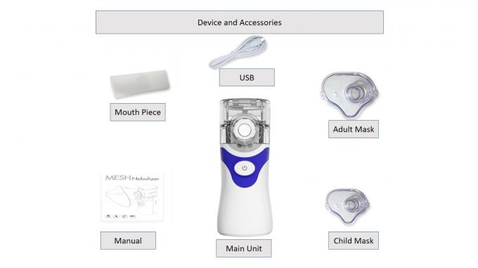 Hospital Nebulizer Adult Ultrasonic Nebulizer for Baby Mesh Portable Nebulizer 4
