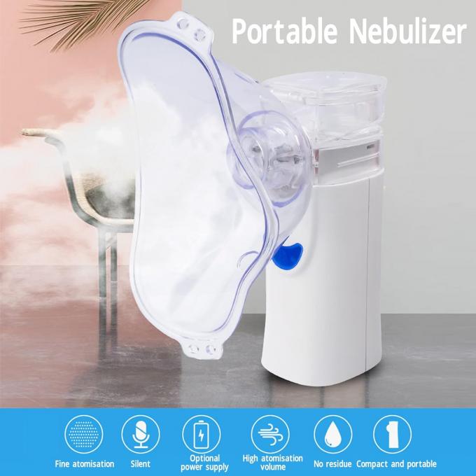 Home Mask Battery Low Noise Atomizer Mesh Medical Nebulizer with Removable Battery 2