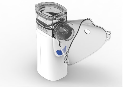 Home Mask Battery Low Noise Atomizer Mesh Medical Nebulizer with Removable Battery 5