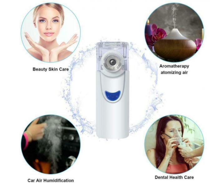 Home Mask Battery Low Noise Atomizer Mesh Medical Nebulizer with Removable Battery 6